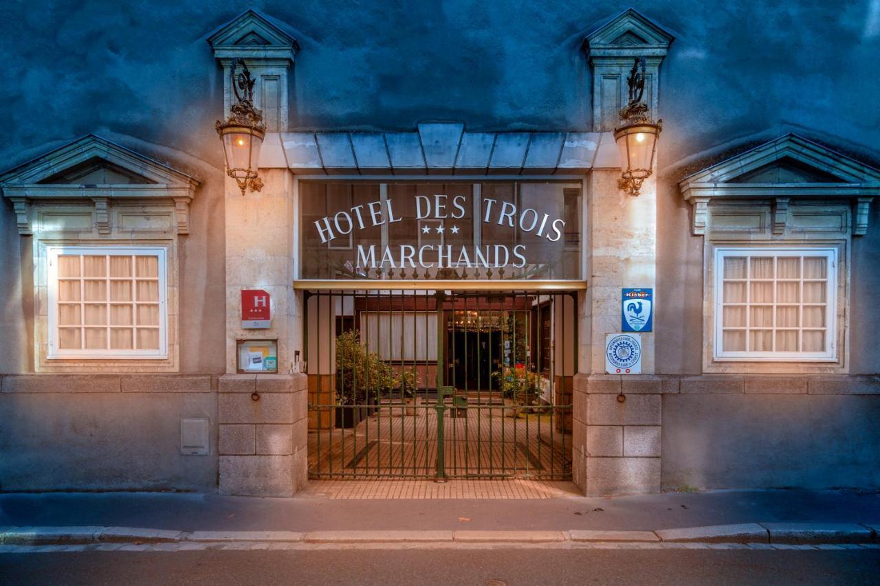Hotel Des 3 Marchands Nantes Exteriör bild